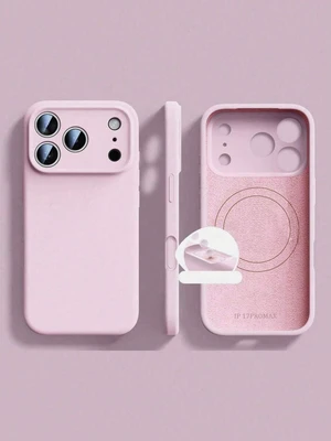 Bks Luxury Magnetic Style Silicone Magnetic Solid Color Magnetic Liquid Silicone Phone Case With Wireless Charging Support Compatible With IPhone 17 Pro Max 17 Pro 17 Air 17 16 Plus 15 14 13 12 Pro Ma Bks Luxury Magnetic Style Silicone Magnetic Solid Color Magnetic Liquid Silicone Phone Case With Wireless Charging Support Compatible With IPhone 17 Pro Max 17 Pro 17 Air 17 16 Plus 15 14 13 12 Pro Ma