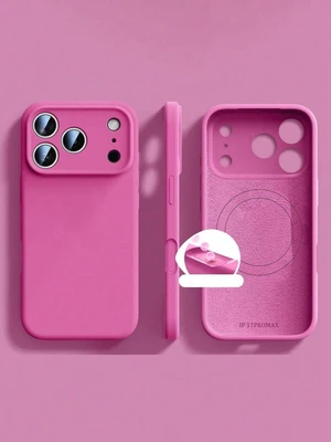 Bks Luxury Magnetic Style Silicone Magnetic Solid Color Magnetic Liquid Silicone Phone Case With Wireless Charging Support Compatible With IPhone 17 Pro Max 17 Pro 17 Air 17 16 Plus 15 14 13 12 Pro Ma Bks Luxury Magnetic Style Silicone Magnetic Solid Color Magnetic Liquid Silicone Phone Case With Wireless Charging Support Compatible With IPhone 17 Pro Max 17 Pro 17 Air 17 16 Plus 15 14 13 12 Pro Ma