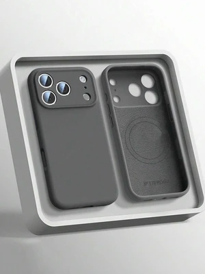 Bks Luxury Magnetic Style Silicone Magnetic Solid Color Magnetic Liquid Silicone Phone Case With Wireless Charging Support Compatible With IPhone 17 Pro Max 17 Pro 17 Air 17 16 Plus 15 14 13 12 Pro Ma Bks Luxury Magnetic Style Silicone Magnetic Solid Color Magnetic Liquid Silicone Phone Case With Wireless Charging Support Compatible With IPhone 17 Pro Max 17 Pro 17 Air 17 16 Plus 15 14 13 12 Pro Ma