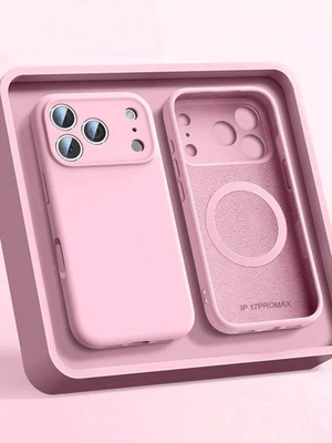 Bks Luxury Magnetic Style Silicone Magnetic Solid Color Magnetic Liquid Silicone Phone Case With Wireless Charging Support Compatible With IPhone 17 Pro Max 17 Pro 17 Air 17 16 Plus 15 14 13 12 Pro Ma Bks Luxury Magnetic Style Silicone Magnetic Solid Color Magnetic Liquid Silicone Phone Case With Wireless Charging Support Compatible With IPhone 17 Pro Max 17 Pro 17 Air 17 16 Plus 15 14 13 12 Pro Ma