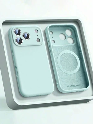 Bks Luxury Magnetic Style Silicone Magnetic Solid Color Magnetic Liquid Silicone Phone Case With Wireless Charging Support Compatible With IPhone 17 Pro Max 17 Pro 17 Air 17 16 Plus 15 14 13 12 Pro Ma Bks Luxury Magnetic Style Silicone Magnetic Solid Color Magnetic Liquid Silicone Phone Case With Wireless Charging Support Compatible With IPhone 17 Pro Max 17 Pro 17 Air 17 16 Plus 15 14 13 12 Pro Ma
