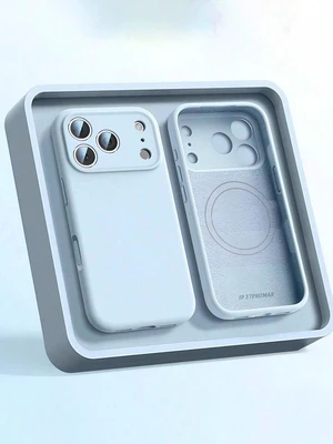 Bks Luxury Magnetic Style Silicone Magnetic Solid Color Magnetic Liquid Silicone Phone Case With Wireless Charging Support Compatible With IPhone 17 Pro Max 17 Pro 17 Air 17 16 Plus 15 14 13 12 Pro Ma Bks Luxury Magnetic Style Silicone Magnetic Solid Color Magnetic Liquid Silicone Phone Case With Wireless Charging Support Compatible With IPhone 17 Pro Max 17 Pro 17 Air 17 16 Plus 15 14 13 12 Pro Ma