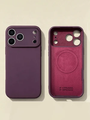 Bks Luxury Magnetic Style Silicone Magnetic Solid Color Magnetic Liquid Silicone Phone Case With Wireless Charging Support Compatible With IPhone 17 Pro Max 17 Pro 17 Air 17 16 Plus 15 14 13 12 Pro Ma Bks Luxury Magnetic Style Silicone Magnetic Solid Color Magnetic Liquid Silicone Phone Case With Wireless Charging Support Compatible With IPhone 17 Pro Max 17 Pro 17 Air 17 16 Plus 15 14 13 12 Pro Ma