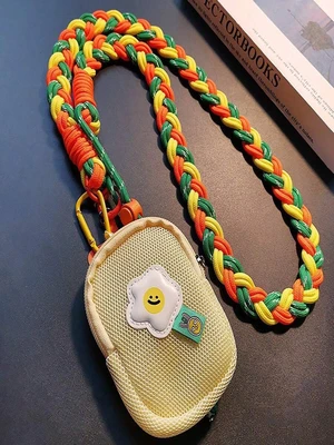 Bks Women's Long Crossbody Phone Lanyard Portable Mini Storage Pouch Anti-Loss Key Holder Versatile Shoulder Strap For Travel Shopping Bks Women's Long Crossbody Phone Lanyard Portable Mini Storage Pouch Anti-Loss Key Holder Versatile Shoulder Strap For Travel Shopping