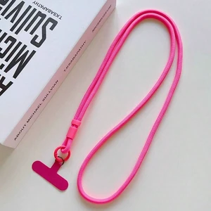 Bks Adjustable Woven Phone Lanyard with Anti-Loss Protection, Solid Color Rope Texture for All Phone Cases Bks Adjustable Woven Phone Lanyard with Anti-Loss Protection, Solid Color Rope Texture for All Phone Cases