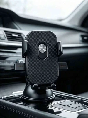 Bks Suction Cup Car Phone Holder, 360° Adjustable Dashboard Mount, One-Handed Operation for Smooth and Bumpy Roads Navigation Bks Suction Cup Car Phone Holder, 360° Adjustable Dashboard Mount, One-Handed Operation for Smooth and Bumpy Roads Navigation