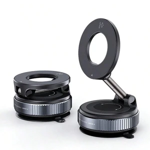 Bks Adjustable Suction Cup Car Phone Holder Magnetic Mount 360 Rotation Foldable for Navigation Kitchen Bathroom with Ring Bks Adjustable Suction Cup Car Phone Holder Magnetic Mount 360 Rotation Foldable for Navigation Kitchen Bathroom with Ring