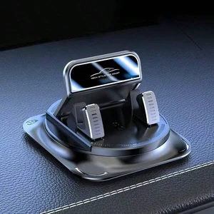 Bks 360° Rotating Portable Anti-Slip Car Phone Holder, Horizontal & Vertical Use, Strong Adhesive Dashboard Mount for Office Home Bks 360° Rotating Portable Anti-Slip Car Phone Holder, Horizontal & Vertical Use, Strong Adhesive Dashboard Mount for Office Home