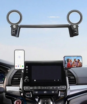 Bks Car Phone Holder For Odyssey 2018-2024 8 Inch Touch Screen MagSafe Clip Mount 360 Rotation Bks Car Phone Holder For Odyssey 2018-2024 8 Inch Touch Screen MagSafe Clip Mount 360 Rotation