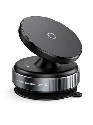 Bks Vacuum Suction Cup Magnetic Car Phone Holder 360° Rotating Strong MagSafe Compatible Twist Lock Stable Anti-Shake Reusable For 4.7-7.2 Inch Smartphones Daily Driving Navigation Dashboard/Windshiel Bks Vacuum Suction Cup Magnetic Car Phone Holder 360° Rotating Strong MagSafe Compatible Twist Lock Stable Anti-Shake Reusable For 4.7-7.2 Inch Smartphones Daily Driving Navigation Dashboard/Windshiel