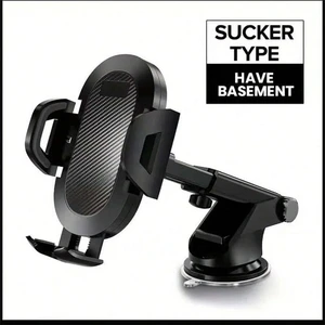 Bks Car Phone Holder Suction Cup Mount Quick Release Adjustable Navigation Stand for All Smartphones Bks Car Phone Holder Suction Cup Mount Quick Release Adjustable Navigation Stand for All Smartphones
