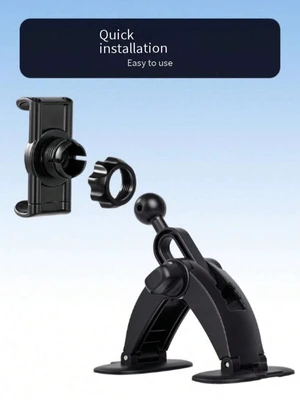Bks Lock Car Phone Holder Mount Anti-Shake Universal Dashboard Air Vent Bracket Compact Minimalist Design for All Models Bks Lock Car Phone Holder Mount Anti-Shake Universal Dashboard Air Vent Bracket Compact Minimalist Design for All Models