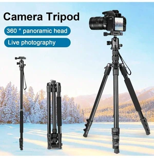 Bks Camera Tripod Monopod 82.7 Inch Aluminum Alloy Heavy-Duty 360 Panoramic for DSLR Smartphone Binoculars Laser Level Telescope Bks Camera Tripod Monopod 82.7 Inch Aluminum Alloy Heavy-Duty 360 Panoramic for DSLR Smartphone Binoculars Laser Level Telescope