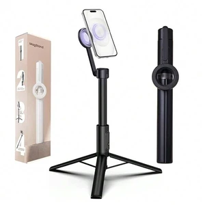 Bks Adjustable Large Size Mobile Phone Photography Accessories With Ring Light Magnetic Suction Selfie Stick Floor-Standing Phone Stand Sports Camera Tripod Portable Travel Handheld Stick Spring Gift Bks Adjustable Large Size Mobile Phone Photography Accessories With Ring Light Magnetic Suction Selfie Stick Floor-Standing Phone Stand Sports Camera Tripod Portable Travel Handheld Stick Spring Gift