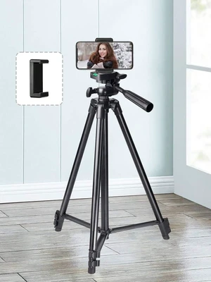 Bks Mobile Phone Tripod, 128cm Height Adjustable, 360 Rotation, Flexible Legs, Compatible with iPhone Android DSLR Camera Projector for Video Recording Photography Bks Mobile Phone Tripod, 128cm Height Adjustable, 360 Rotation, Flexible Legs, Compatible with iPhone Android DSLR Camera Projector for Video Recording Photography