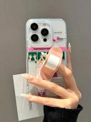 Bks Creative Bandage Design Phone Holder Stand Multicolor Hands-Free Car Dashboard Grip Compatible iPhone Android Smartphone Accessory Bks Creative Bandage Design Phone Holder Stand Multicolor Hands-Free Car Dashboard Grip Compatible iPhone Android Smartphone Accessory