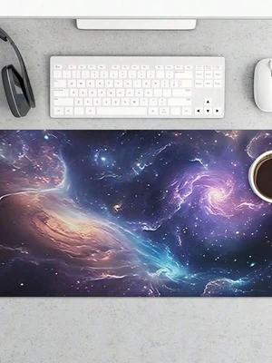Bks Large Gaming Mouse Pad Extended Desk Mat Non-Slip Base Anti-Fray Stitched Edges For PC Gamers Streamers Bks Large Gaming Mouse Pad Extended Desk Mat Non-Slip Base Anti-Fray Stitched Edges For PC Gamers Streamers
