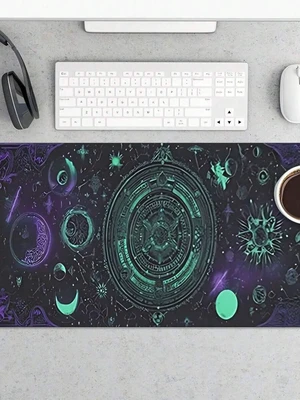 Bks Gaming Mouse Pad Large Extended Desk Mat Non-Slip Base Anti-Fray Stitched Edges For PC Gamers Streamers Bks Gaming Mouse Pad Large Extended Desk Mat Non-Slip Base Anti-Fray Stitched Edges For PC Gamers Streamers