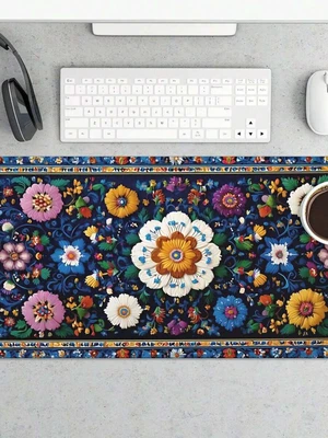 Bks Gaming Mouse Pad Large Extended Desk Mat Non-Slip Base Anti-Fray Stitched Edges For PC Gamers Streamers Bks Gaming Mouse Pad Large Extended Desk Mat Non-Slip Base Anti-Fray Stitched Edges For PC Gamers Streamers