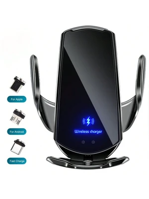 Bks Wireless Car Charger Mount 15W Fast Charging Auto Clamp Air Vent Holder Compatible iPhone 17 16 15 14 13 12 11 Samsung Galaxy S25 S24 S23 Bks Wireless Car Charger Mount 15W Fast Charging Auto Clamp Air Vent Holder Compatible iPhone 17 16 15 14 13 12 11 Samsung Galaxy S25 S24 S23