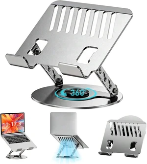 Bks 360 Rotating Laptop Stand Adjustable Foldable Ergonomic Riser Holder Portable Multi-Functional Dual-Bar Support Bks 360 Rotating Laptop Stand Adjustable Foldable Ergonomic Riser Holder Portable Multi-Functional Dual-Bar Support