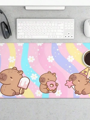 Bks Gaming Mouse Pad Large Extended Desk Mat Non-Slip Base Anti-Fray Stitched Edges For PC Gamers Streamers Bks Gaming Mouse Pad Large Extended Desk Mat Non-Slip Base Anti-Fray Stitched Edges For PC Gamers Streamers