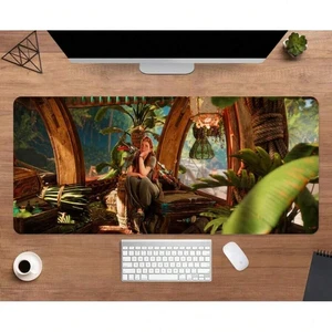 Bks 70x30 Inch Horizon Forbidden West Desk Mat Large Gaming Mouse Pad Waterproof Non-Slip Stitched Edges Bks 70x30 Inch Horizon Forbidden West Desk Mat Large Gaming Mouse Pad Waterproof Non-Slip Stitched Edges