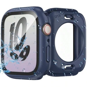 Bks 3-in-1 Waterproof Case for Apple Watch 40mm SE 3/SE 2/Series 6/5/4 with Tempered Glass Screen Protector and PC Bumper Bks 3-in-1 Waterproof Case for Apple Watch 40mm SE 3/SE 2/Series 6/5/4 with Tempered Glass Screen Protector and PC Bumper
