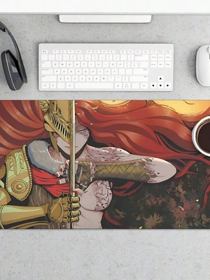 Bks Gaming Mouse Pad Large Extended Desk Mat Non-Slip Base Anti-Fray Stitched Edges For PC Gamers Streamers Bks Gaming Mouse Pad Large Extended Desk Mat Non-Slip Base Anti-Fray Stitched Edges For PC Gamers Streamers