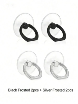 Bks Transparent Mobile Phone Ring Mount 360° Rotating Finger Holder Grip Compatible With iPhone Android Tablet Case Bks Transparent Mobile Phone Ring Mount 360° Rotating Finger Holder Grip Compatible With iPhone Android Tablet Case