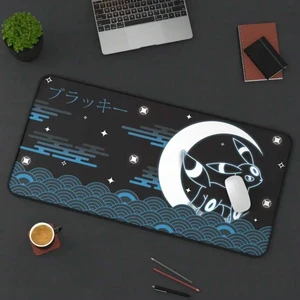 Bks XXL Extended Gaming Mouse Pad, Large Desk Mat, Anti-Slip Rubber Base, Tech Fabric Surface, Anime Design for PC and Laptop Bks XXL Extended Gaming Mouse Pad, Large Desk Mat, Anti-Slip Rubber Base, Tech Fabric Surface, Anime Design for PC and Laptop