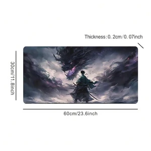 Bks Large Dragon Pattern Gaming Mouse Pad Desktop Mat Natural Rubber Non-Slip Office Keyboard Accessory Bks Large Dragon Pattern Gaming Mouse Pad Desktop Mat Natural Rubber Non-Slip Office Keyboard Accessory