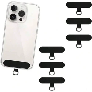 Bks 6 Pack Universal Phone Lanyard Tether Straps No Adhesive Mobile Case Strap for All Smartphones Black Bks 6 Pack Universal Phone Lanyard Tether Straps No Adhesive Mobile Case Strap for All Smartphones Black