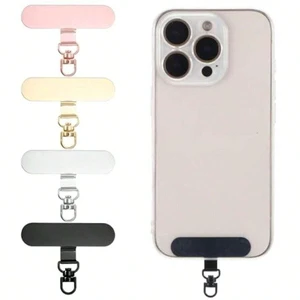 Bks Stainless Steel Phone Tether Tab 360 Rotating Universal Lanyard Pad Without Adhesive For All Full Phone Cases Bks Stainless Steel Phone Tether Tab 360 Rotating Universal Lanyard Pad Without Adhesive For All Full Phone Cases