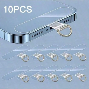 Bks 10pcs Universal Phone Lanyard Nylon Detachable Strap With Card Pad Metal D-Ring For Smartphone Case Wrist Tether Bks 10pcs Universal Phone Lanyard Nylon Detachable Strap With Card Pad Metal D-Ring For Smartphone Case Wrist Tether
