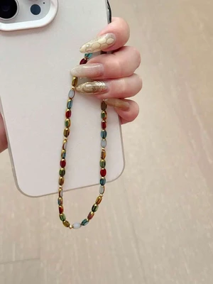 Bks Korean Fashion Mobile Phone Lanyard, Cute Pendant Accessory, Universal Fit for Women pc Bks Korean Fashion Mobile Phone Lanyard, Cute Pendant Accessory, Universal Fit for Women pc