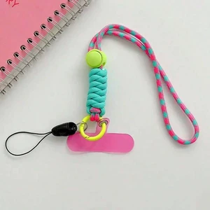 Bks Multicolor Phone Lanyard Wrist Strap, Adjustable Anti-Lost Sturdy Keychain USB Holder Gift Charm for Mother Family Friends Bks Multicolor Phone Lanyard Wrist Strap, Adjustable Anti-Lost Sturdy Keychain USB Holder Gift Charm for Mother Family Friends
