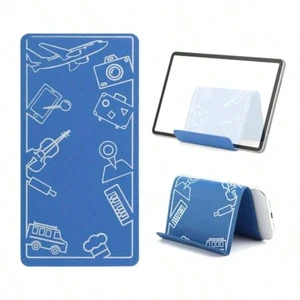 Bks Flexible Airplane Phone Holder Stand for Travel Plane Desk Treadmill Hotel Universal Smartphone Tablet Device Blue Bks Flexible Airplane Phone Holder Stand for Travel Plane Desk Treadmill Hotel Universal Smartphone Tablet Device Blue