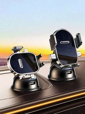 Bks 360 Adjustable Suction Cup Car Phone Holder, Landscape Portrait Dashboard Navigation Mount, Compact Stylish Design, Universal Auto-Lock Anti-Shake Stand Bks 360 Adjustable Suction Cup Car Phone Holder, Landscape Portrait Dashboard Navigation Mount, Compact Stylish Design, Universal Auto-Lock Anti-Shake Stand