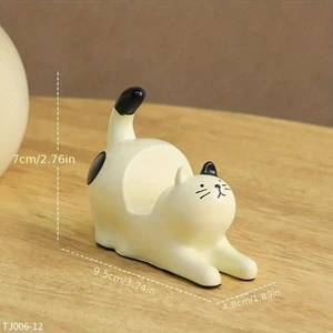 Bks Cute Cat Shaped Phone Stand Adjustable Desktop Holder Stable Anti-Slip Base For Video Calls Streaming Social Media Home Office Study Desk Nightstand Bks Cute Cat Shaped Phone Stand Adjustable Desktop Holder Stable Anti-Slip Base For Video Calls Streaming Social Media Home Office Study Desk Nightstand
