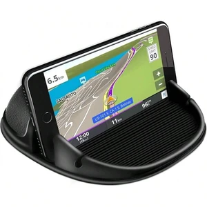 Bks Car Phone Holder Silicone Pad Mat Slip Free Dashboard Stand Compatible With iPhone Android Smartphones GPS Devices Black Bks Car Phone Holder Silicone Pad Mat Slip Free Dashboard Stand Compatible With iPhone Android Smartphones GPS Devices Black