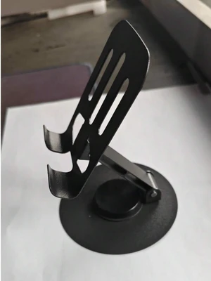 Bks Aluminum Alloy Phone Stand, 360° Rotatable, Adjustable Foldable, Non-Slip Base, Desktop & Bedside Holder for Live Streaming Bks Aluminum Alloy Phone Stand, 360° Rotatable, Adjustable Foldable, Non-Slip Base, Desktop & Bedside Holder for Live Streaming