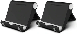 Bks 2 Pack Cell Phone Stand Desktop Holder Portable Mount for Desk Kitchen Travel All Smartphones Black Bks 2 Pack Cell Phone Stand Desktop Holder Portable Mount for Desk Kitchen Travel All Smartphones Black