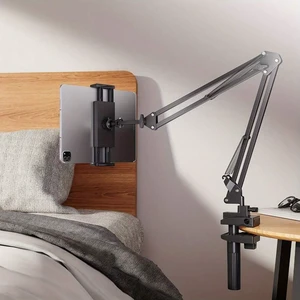 Bks Adjustable Cantilever Phone Stand Robot Arm Mobile Phone Tablet Stand, Newly Upgraded Pro Model ABS + Carbon Steel, Supports 360 Rotation 180 Folding Easy-To-Mount Suitable For Most Mobile Phones Bks Adjustable Cantilever Phone Stand Robot Arm Mobile Phone Tablet Stand, Newly Upgraded Pro Model ABS + Carbon Steel, Supports 360 Rotation 180 Folding Easy-To-Mount Suitable For Most Mobile Phones