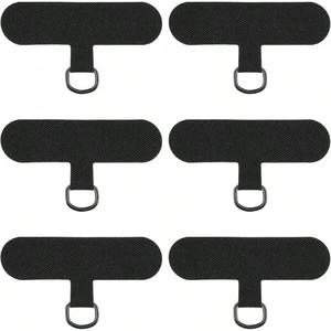 Bks 6 Pack Phone Tether Tabs Durable Universal Strap Patch Pad for All Full Cases Black Thinner Bks 6 Pack Phone Tether Tabs Durable Universal Strap Patch Pad for All Full Cases Black Thinner