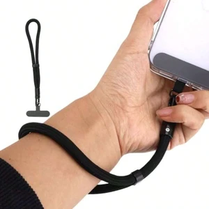 Bks Adjustable Phone Wrist Strap With Tether Tab Anti-Loss Lanyard for Mobile Devices Polyester Bks Adjustable Phone Wrist Strap With Tether Tab Anti-Loss Lanyard for Mobile Devices Polyester