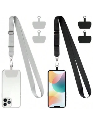 Bks Universal Phone Lanyard and Tether Tab Patches, Durable Strap Compatible with Most Phone Cases Bks Universal Phone Lanyard and Tether Tab Patches, Durable Strap Compatible with Most Phone Cases