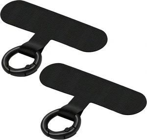 Bks 2 Pack Phone Tether Tab, Ultra-Thin Lanyard Patch Without Adhesive for Full Coverage Cases Bks 2 Pack Phone Tether Tab, Ultra-Thin Lanyard Patch Without Adhesive for Full Coverage Cases