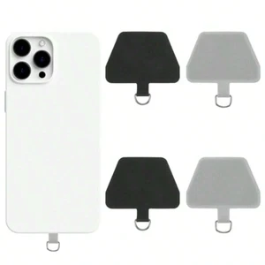 Bks 4 Pack Universal Phone Tether Tab Adhesive Replacement Lanyard Hook Silicone Cloth Iron Compatible Most Cases Black Gray Bks 4 Pack Universal Phone Tether Tab Adhesive Replacement Lanyard Hook Silicone Cloth Iron Compatible Most Cases Black Gray