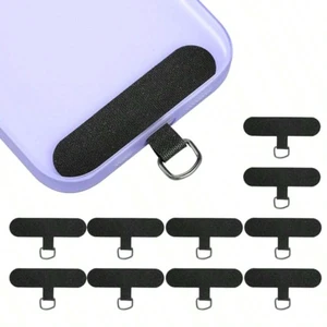 Bks 10 Pcs Universal Phone Tether Tab Anti Theft Strap Patch for Charging Port Smart Phones Case Replacement Bks 10 Pcs Universal Phone Tether Tab Anti Theft Strap Patch for Charging Port Smart Phones Case Replacement